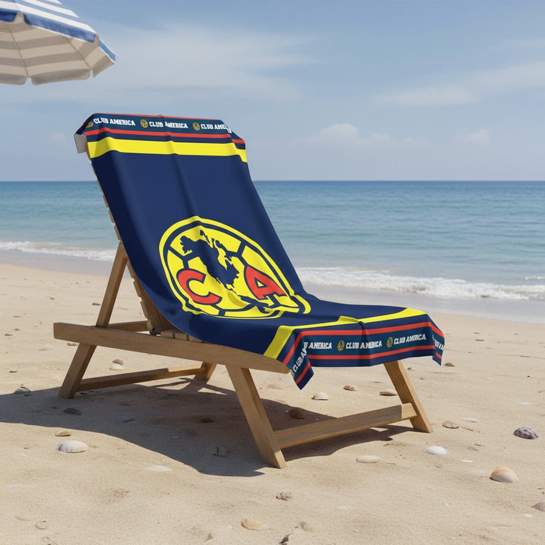 Soccer Club America, Defender, 30x60" Beach Towel - Officially Licensed My Store Fan Gear - Apparel category - Fan Trendz