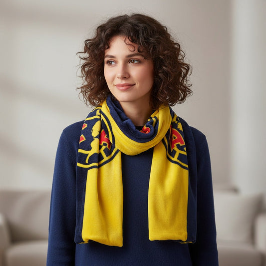 Soccer Club America Silk Touch Scarf - Officially Licensed My Store Fan Gear - Apparel category - Fan Trendz