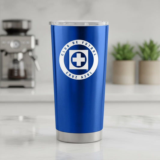 Soccer Cruz Azul - 20 oz Gameday Stainless Steel Tumbler - Fan Trendz