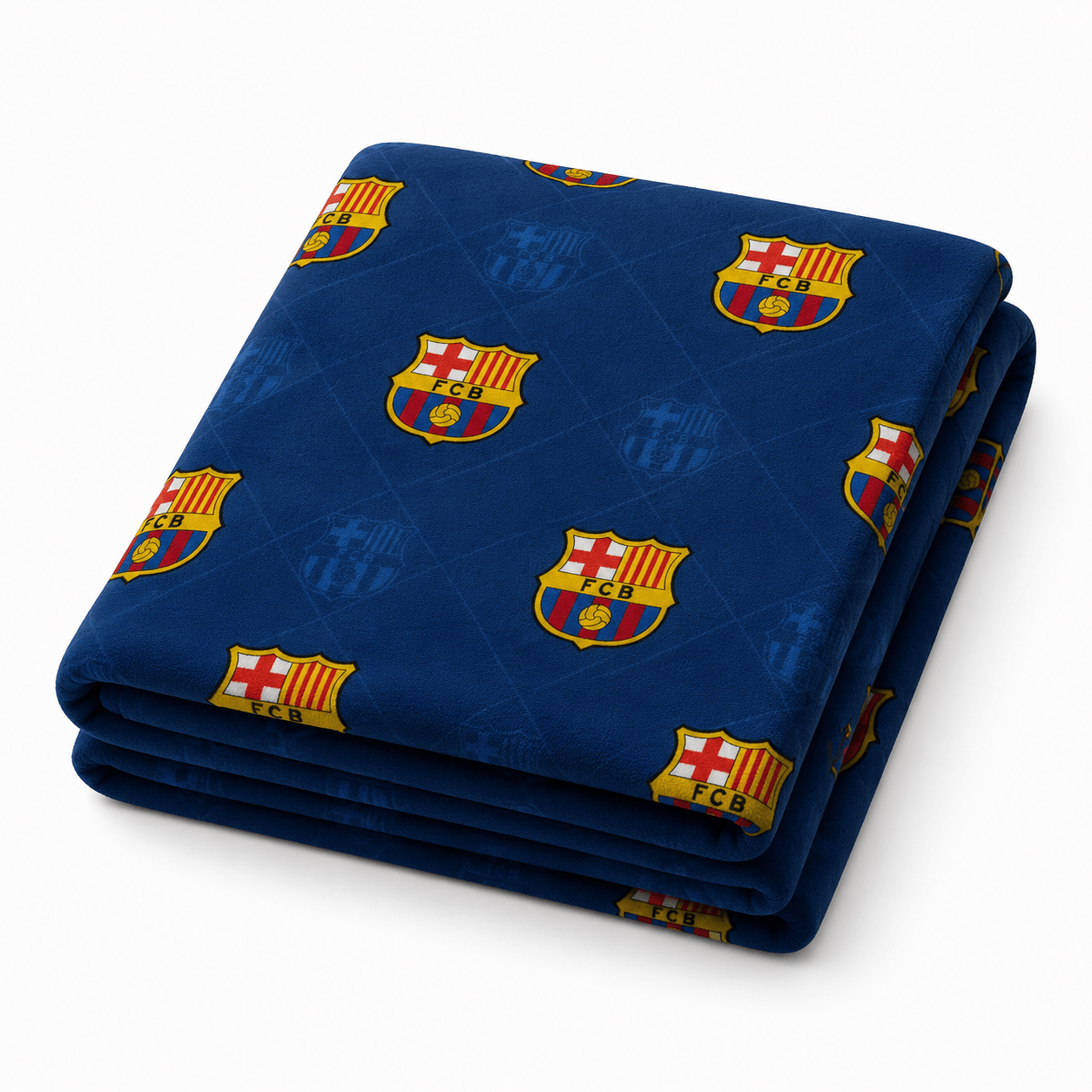 Soccer FC Barcelona Twin Size Reversible Blanket - Officially Licensed My Store Fan Gear - Apparel category - Fan Trendz