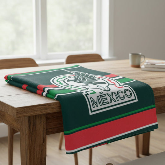 Soccer Mexico (FMF) King Size Reversible Blanket - Fan Trendz