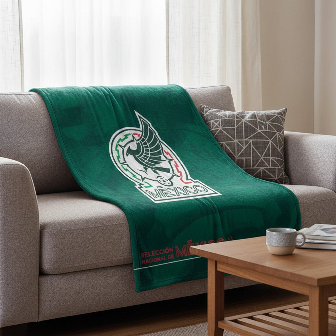 Soccer Mexico (FMF) Micro Plush Throw Blanket - Officially Licensed My Store Fan Gear - Apparel category - Fan Trendz