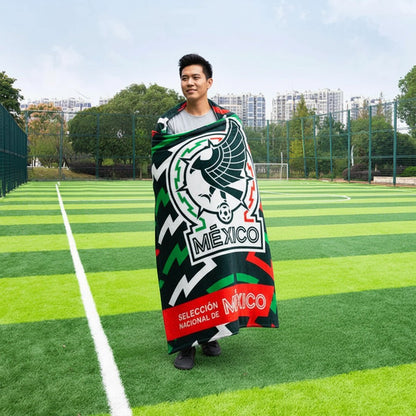 Soccer Mexico (FMF) Micro Plush Throw Blankets