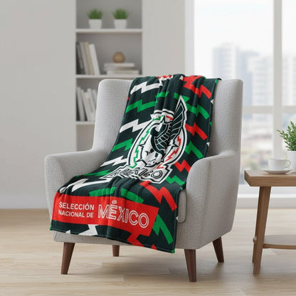 Soccer Mexico (FMF) Micro Plush Throw Blankets