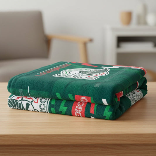 Soccer Mexico (FMF) Micro Plush Throw Blanket - Fan Trendz