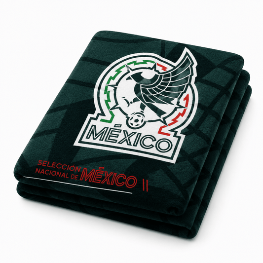 Soccer Mexico (FMF) Micro Plush Throw Blanket - Officially Licensed My Store Fan Gear - Apparel category - Fan Trendz
