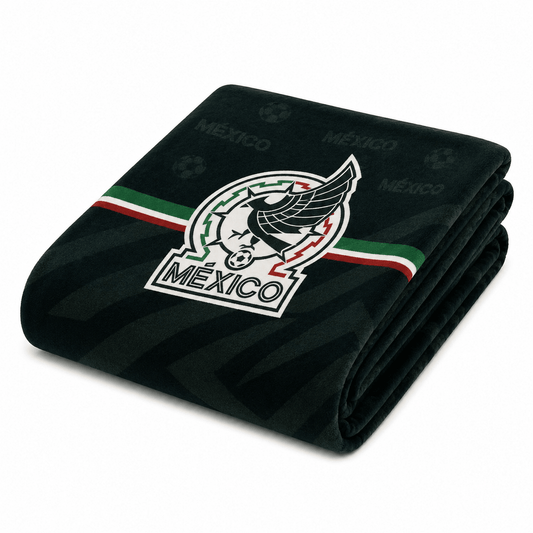 Soccer Mexico (FMF) Micro Plush Throw Blanket - Officially Licensed My Store Fan Gear - Apparel category - Fan Trendz