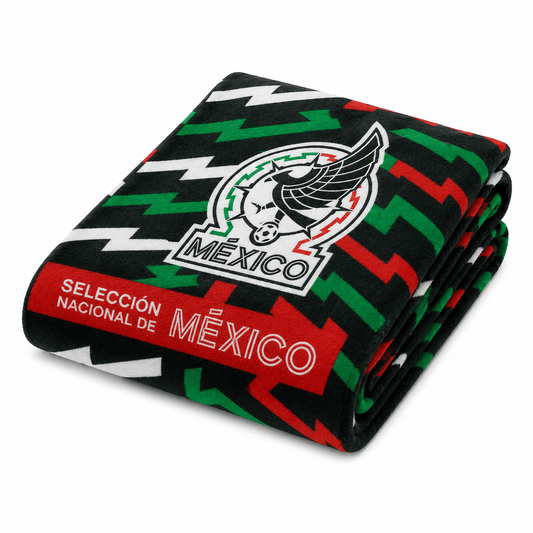 Soccer Mexico (FMF) Micro Plush Throw Blankets - Officially Licensed My Store Fan Gear - Apparel category - Fan Trendz