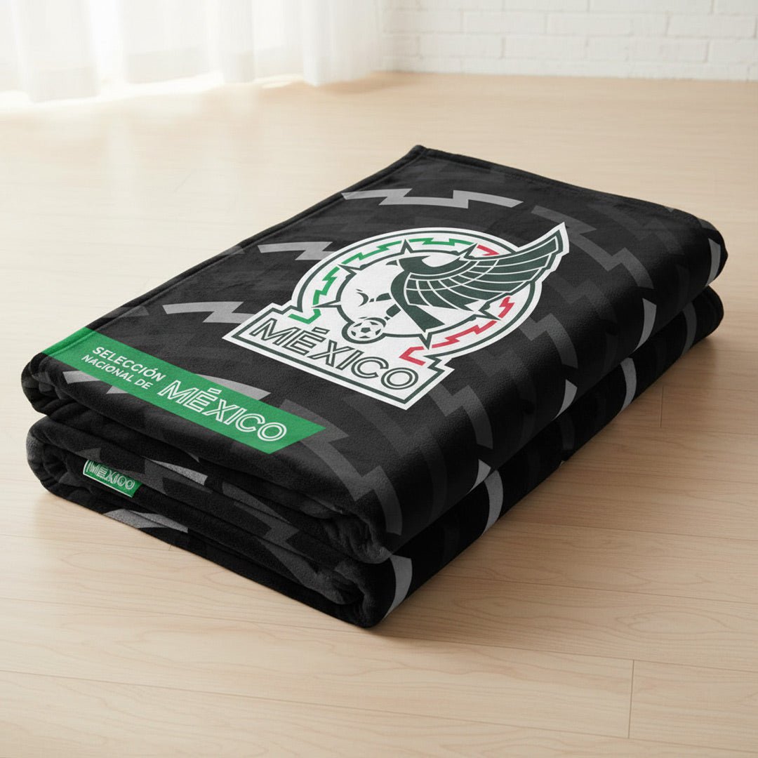 Soccer Mexico (FMF) Twin Size Plush Blanket - Officially Licensed My Store Fan Gear - Apparel category - Fan Trendz