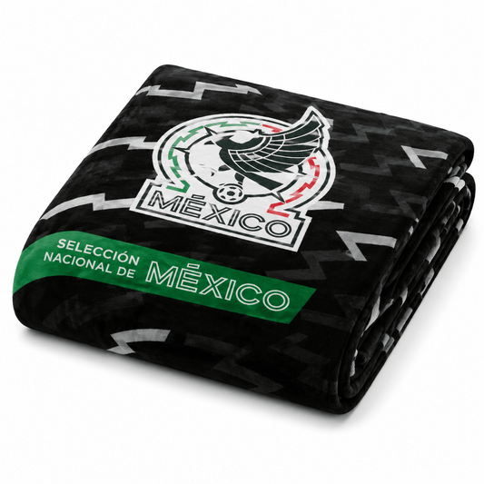 Soccer Mexico (FMF) Twin Size Plush Blanket - Officially Licensed My Store Fan Gear - Apparel category - Fan Trendz