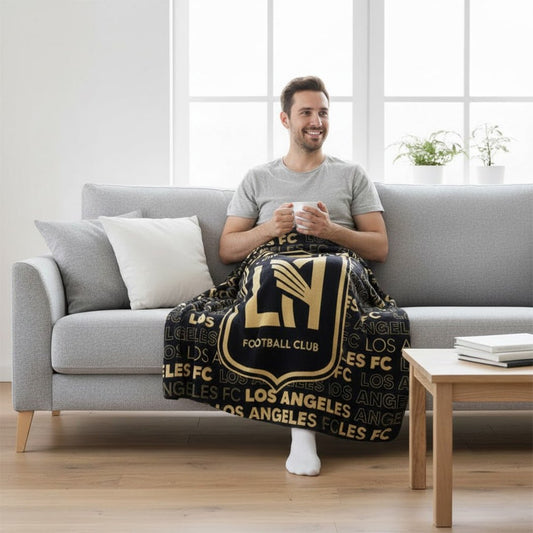 Soccer MLS Los Angeles FC, Micro Plush Blanket, 50x60" - Officially Licensed My Store Fan Gear - Apparel category - Fan Trendz