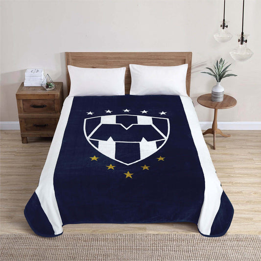 Soccer Monterrey King Size Plush Blanket - Fan Trendz
