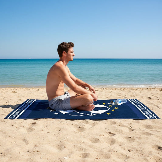 Soccer Monterrey Rayados, Defender, 30x60" Beach Towel - Fan Trendz