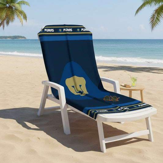 Soccer Pumas, Defender, 30x60" Beach Towel - Officially Licensed My Store Fan Gear - Apparel category - Fan Trendz