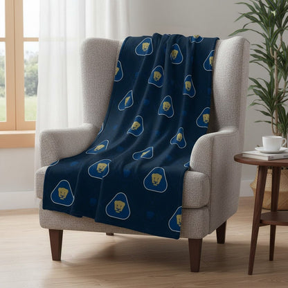 Soccer Pumas King Size Reversible Blanket - Officially Licensed My Store Fan Gear - Apparel category - Fan Trendz