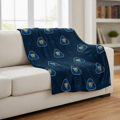 Soccer Pumas Reversible Blanket twin size - Officially Licensed My Store Fan Gear - Apparel category - Fan Trendz