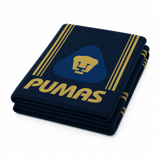 Soccer Pumas, Sideline, 30x60" Beach Towel - Officially Licensed My Store Fan Gear - Apparel category - Fan Trendz