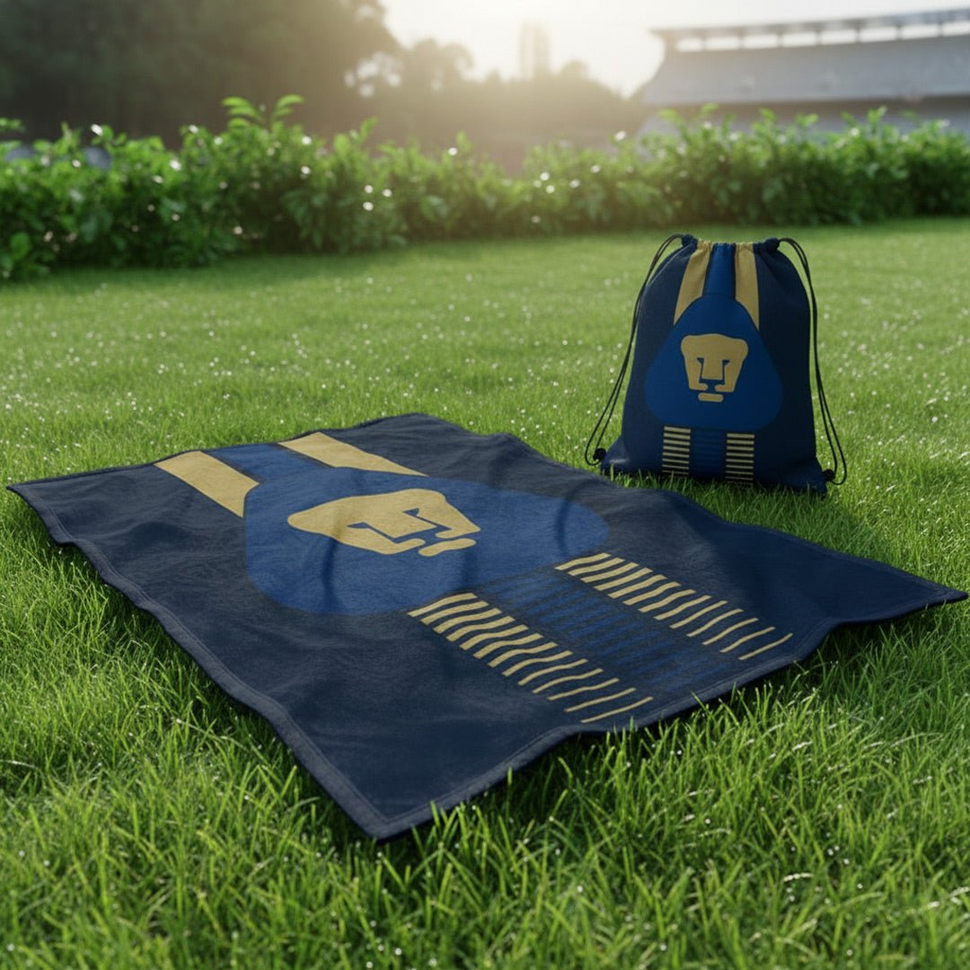Soccer Pumas Throw Silk Touch Blanket w/Carry Bag - Officially Licensed My Store Fan Gear - Apparel category - Fan Trendz