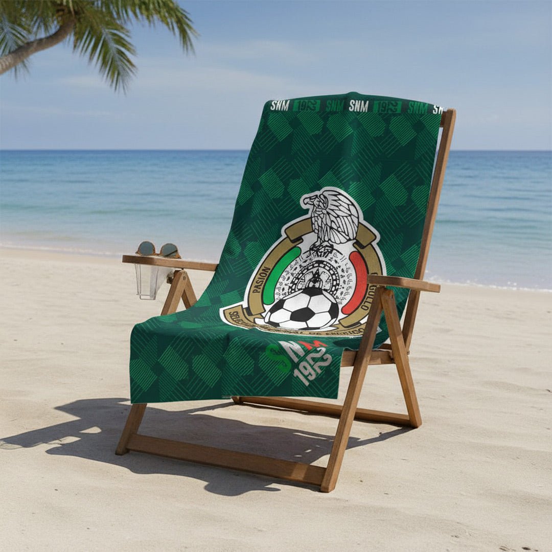 Soccer Seleccion Mexico 05 Beach Towel, 30x60" - Officially Licensed My Store Fan Gear - Apparel category - Fan Trendz