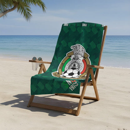 Soccer Seleccion Mexico 05 Beach Towel, 30x60" - Officially Licensed My Store Fan Gear - Apparel category - Fan Trendz