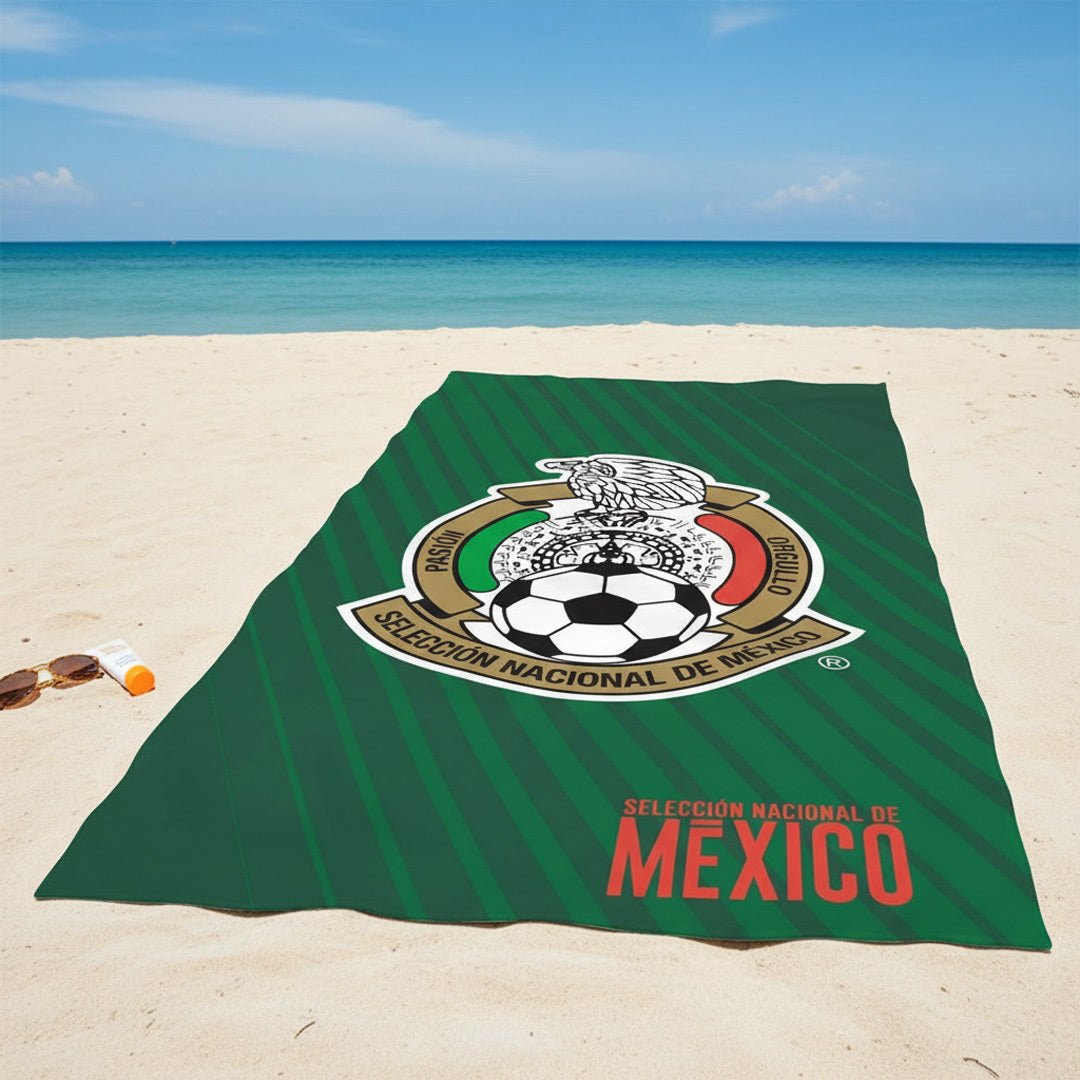 Soccer Seleccion Mexico 08 Beach Towel, 30x60" - Officially Licensed My Store Fan Gear - Apparel category - Fan Trendz