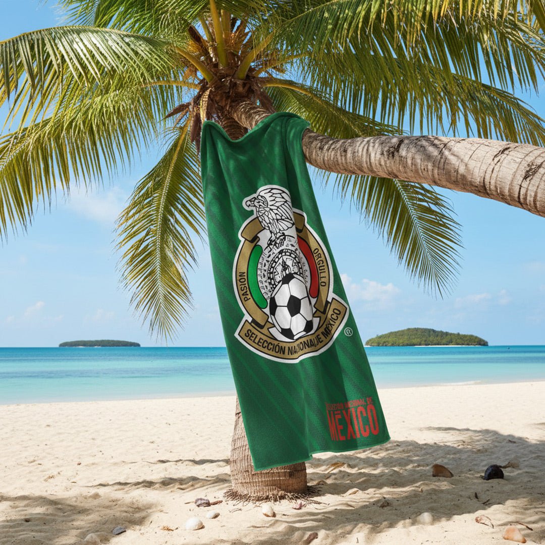 Soccer Seleccion Mexico 08 Beach Towel, 30x60" - Officially Licensed My Store Fan Gear - Apparel category - Fan Trendz