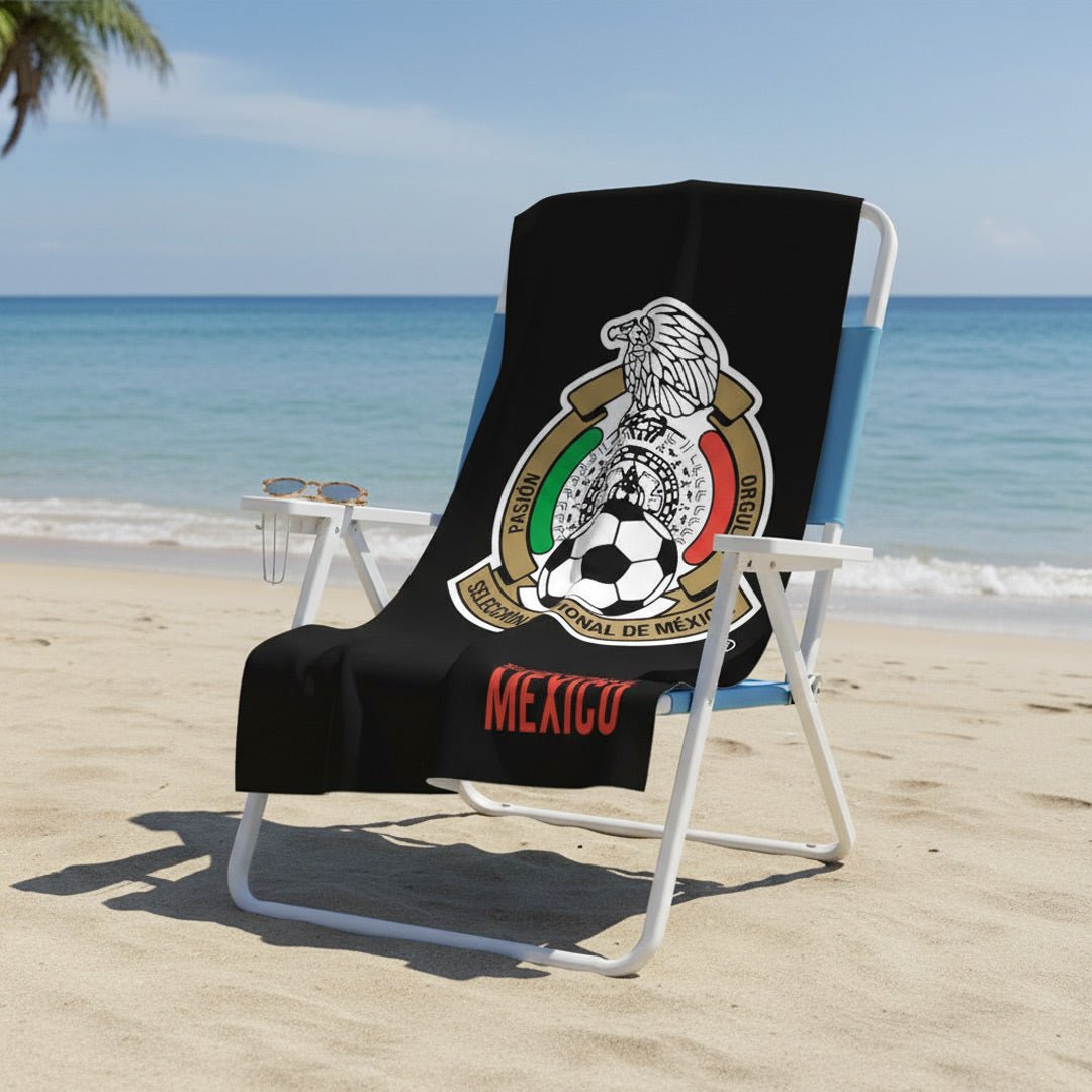 Soccer Seleccion Mexico 09 Beach Towel, 30x60" - Officially Licensed My Store Fan Gear - Apparel category - Fan Trendz