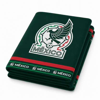 Soccer Seleccion Mexico Defender Beach Towel - Officially Licensed My Store Fan Gear - Apparel category - Fan Trendz