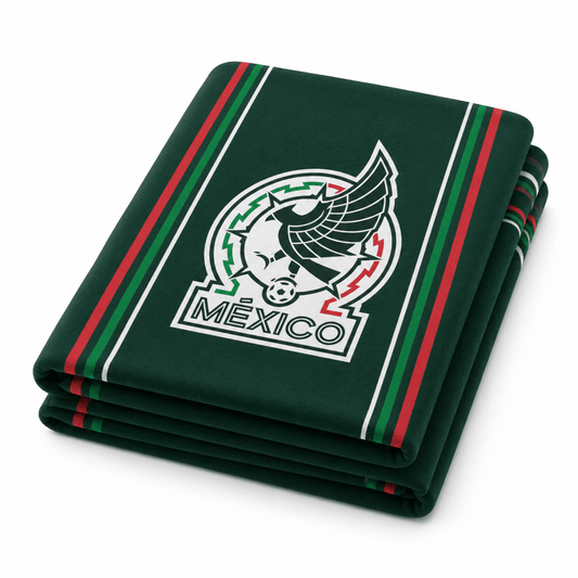 Soccer Seleccion Mexico Sideline Beach Towel, 30x60" - Officially Licensed My Store Fan Gear - Apparel category - Fan Trendz